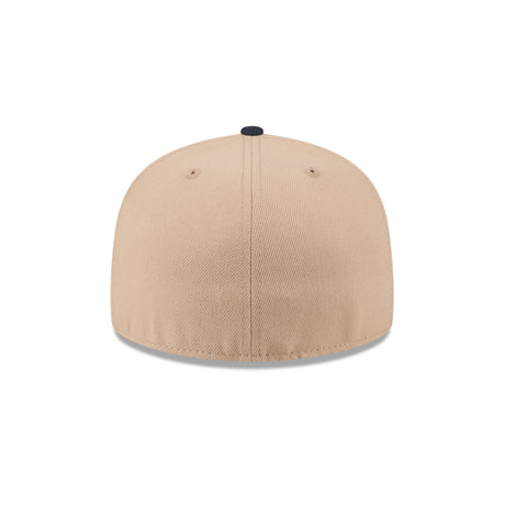 Seattle Kraken Primary Camel Navy Visor New Era 5950