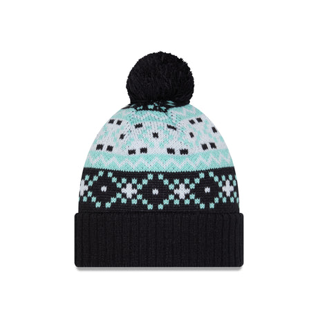 Seattle Kraken Nostalgia Navy Primary Pom Knit