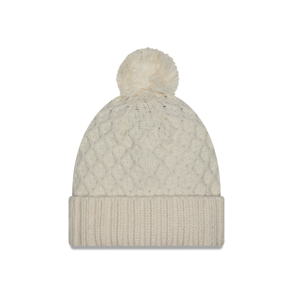 Seattle Kraken Ivory Chunky Pom Knit