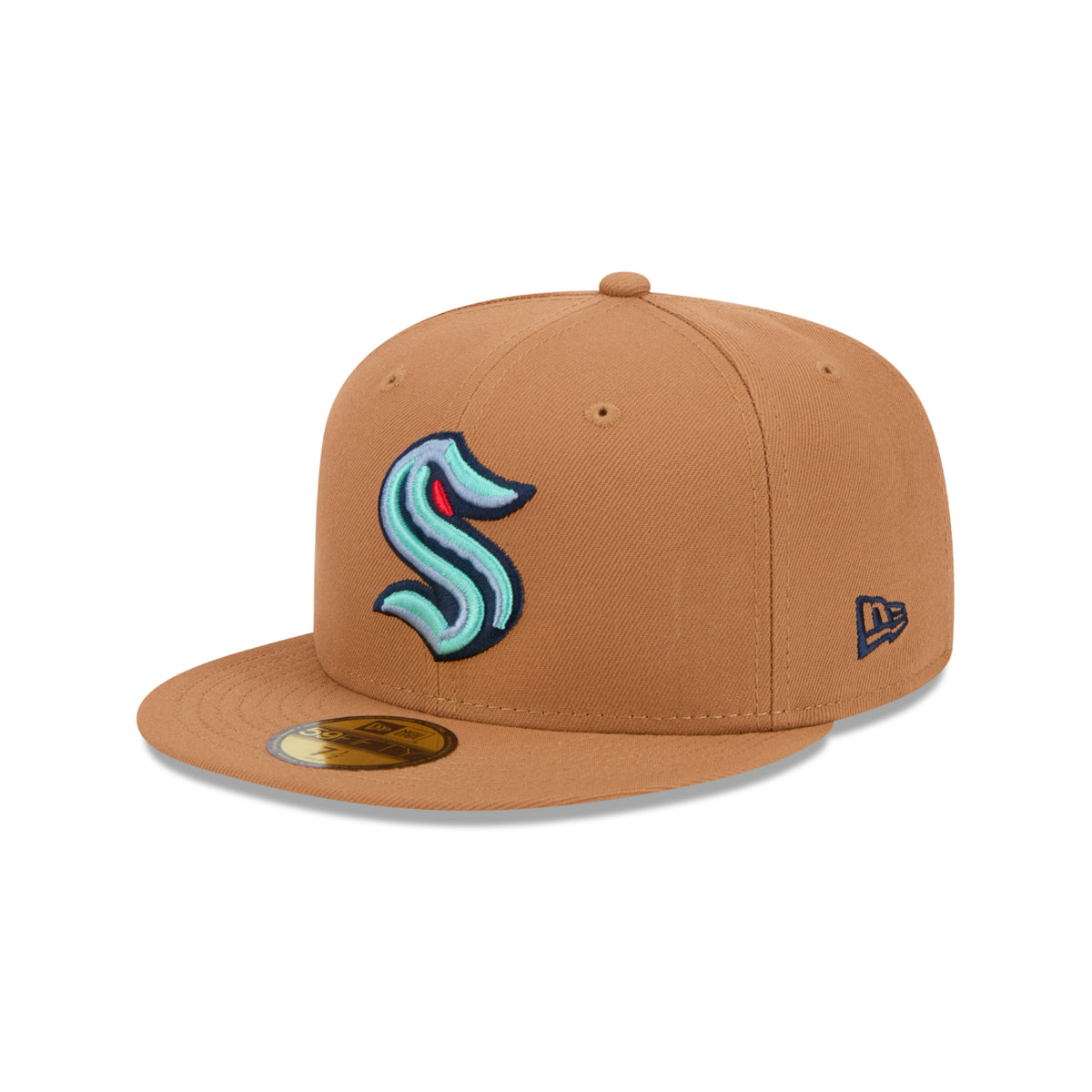 Seattle Kraken Brown Primary New Era 5950