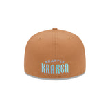 Seattle Kraken Brown Primary New Era 5950