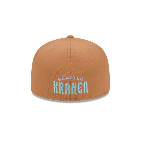 Seattle Kraken Brown Primary New Era 5950
