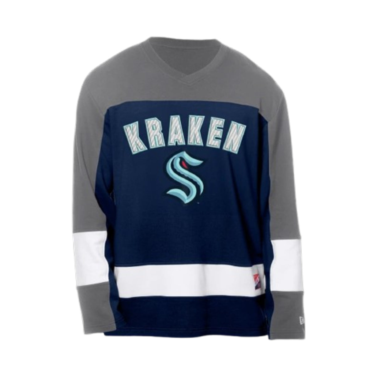 Seattle Kraken New Era Throwback Long Sleeve