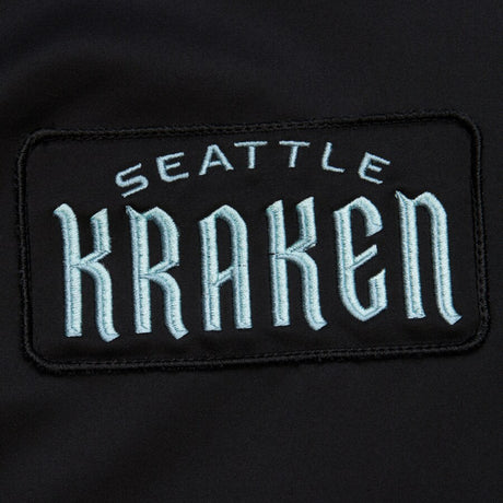 Seattle Kraken Mitchell and Ness Team Leader Satin Bomber