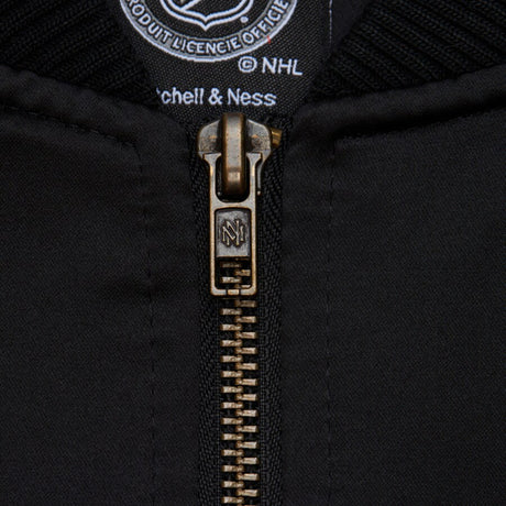 Seattle Kraken Mitchell and Ness Team Leader Satin Bomber