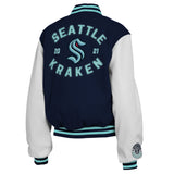 Seattle Kraken WEAR by Erin Andrews Varsity Jacket