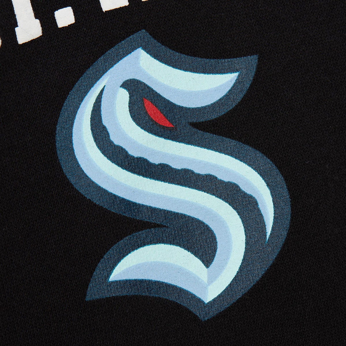 Seattle Kraken Mitchell & Ness Home Team Black Hoodie