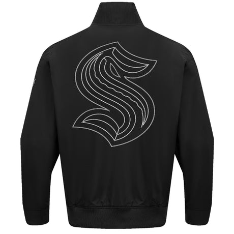 Seattle Kraken Paint the City Black Twill Jacket