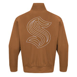 Seattle Kraken Paint the City Brown Twill Jacket