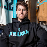 Seattle Kraken Levelwear Kraken Contact Black Hoodie