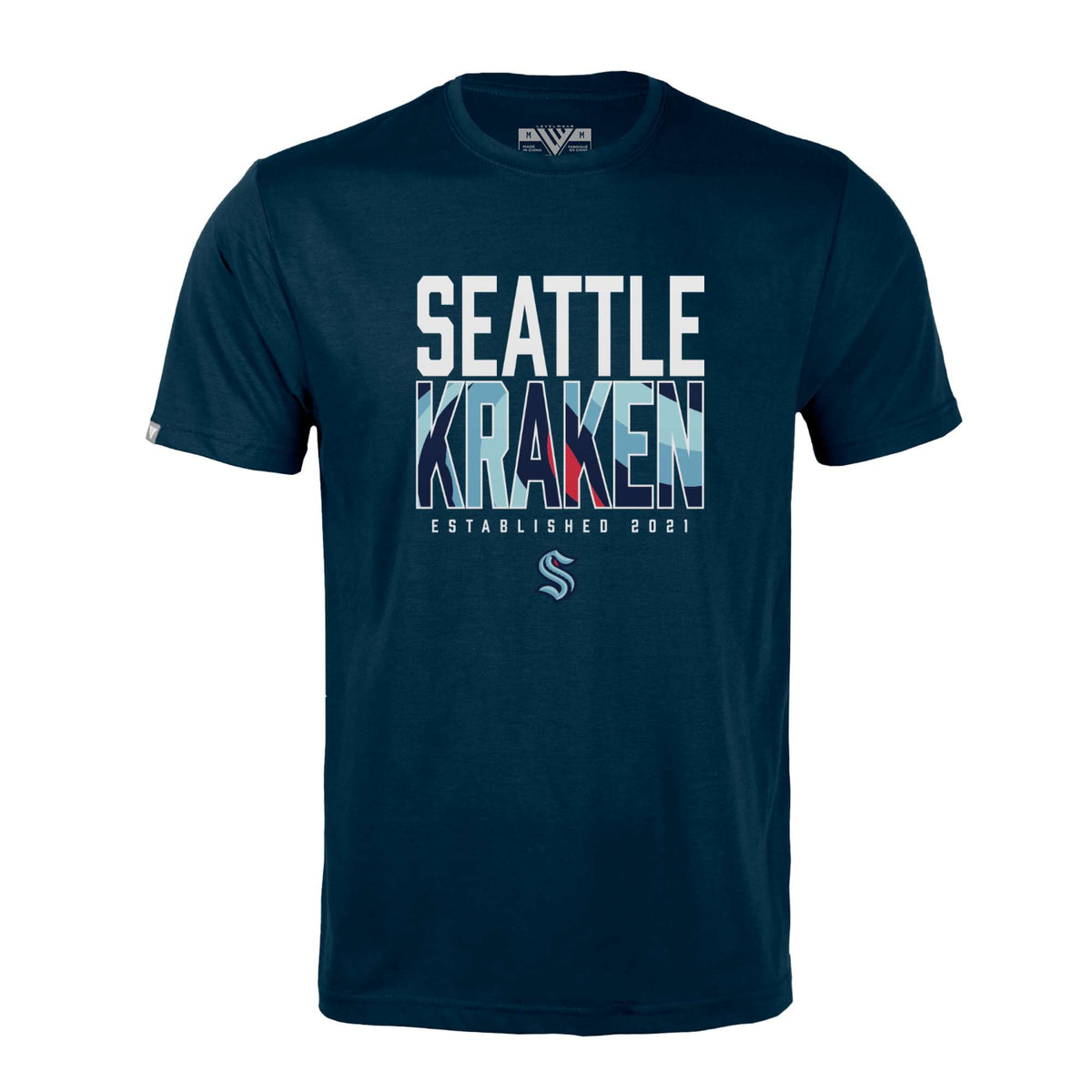 Seattle Kraken Levelwear Inside Richmond Navy Tee