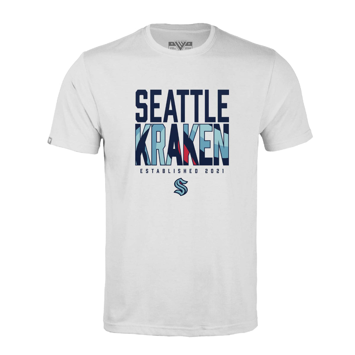 Seattle Kraken Levelwear Inside Richmond White Tee