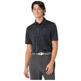 Seattle Kraken Red Eye Confetti Black Polo