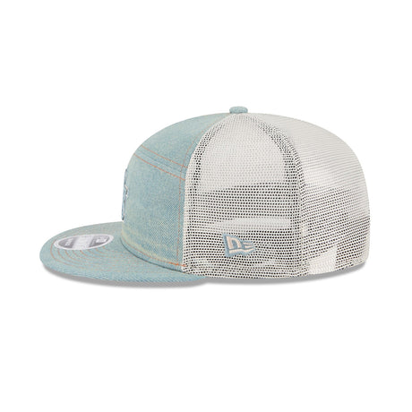 Seattle Kraken New Era 950 Primary Denim Trucker Snapback