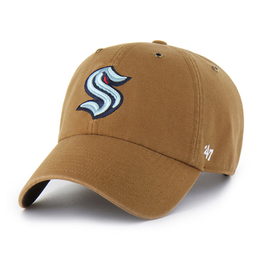 Seattle Kraken '47 Carhartt Brown Clean Up Hat – Seattle Hockey