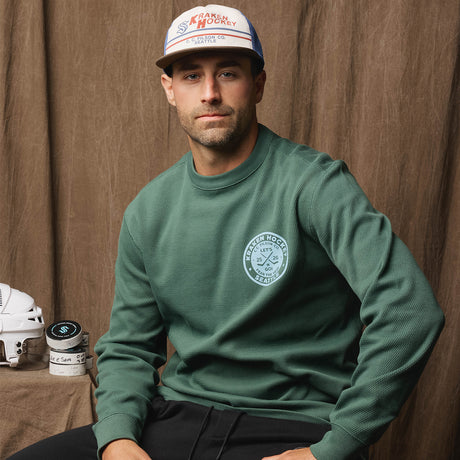 Seattle Kraken Filson Pond Hockey Waffle Knit Thermal