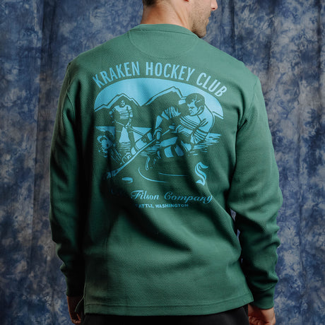 Seattle Kraken Filson Pond Hockey Waffle Knit Thermal