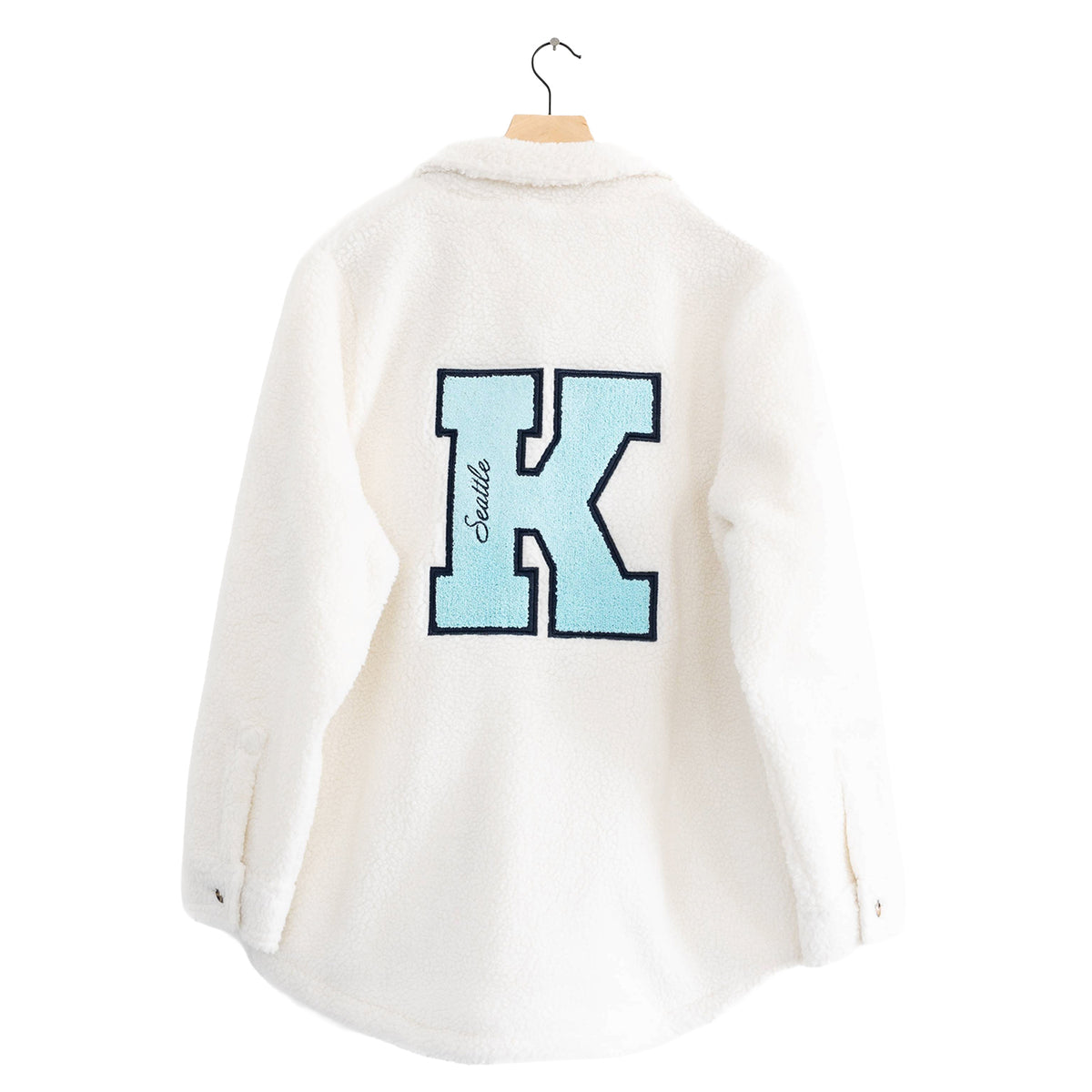Seattle Kraken Line Change Sherpa Jacket