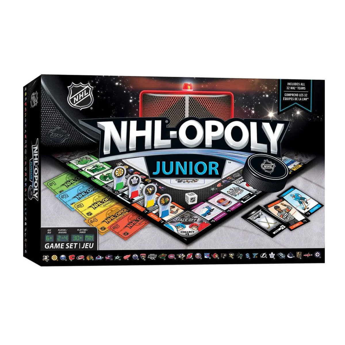 Seattle Kraken NHLOpoly Jr Board Game