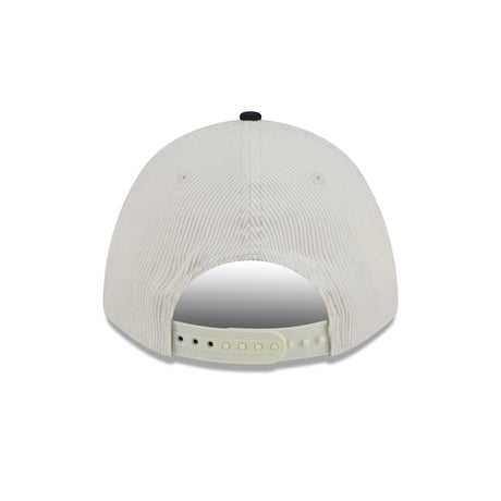 Seattle Kraken New Era 940MC 2 Tone Sided Wordmark Chrome White Snapback Hat
