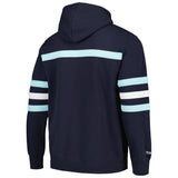 Seattle Kraken Mitchell And Ness Head Coach Navy Hoodie