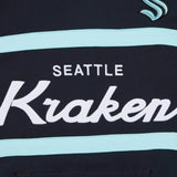 Seattle Kraken Mitchell And Ness Head Coach Navy Hoodie