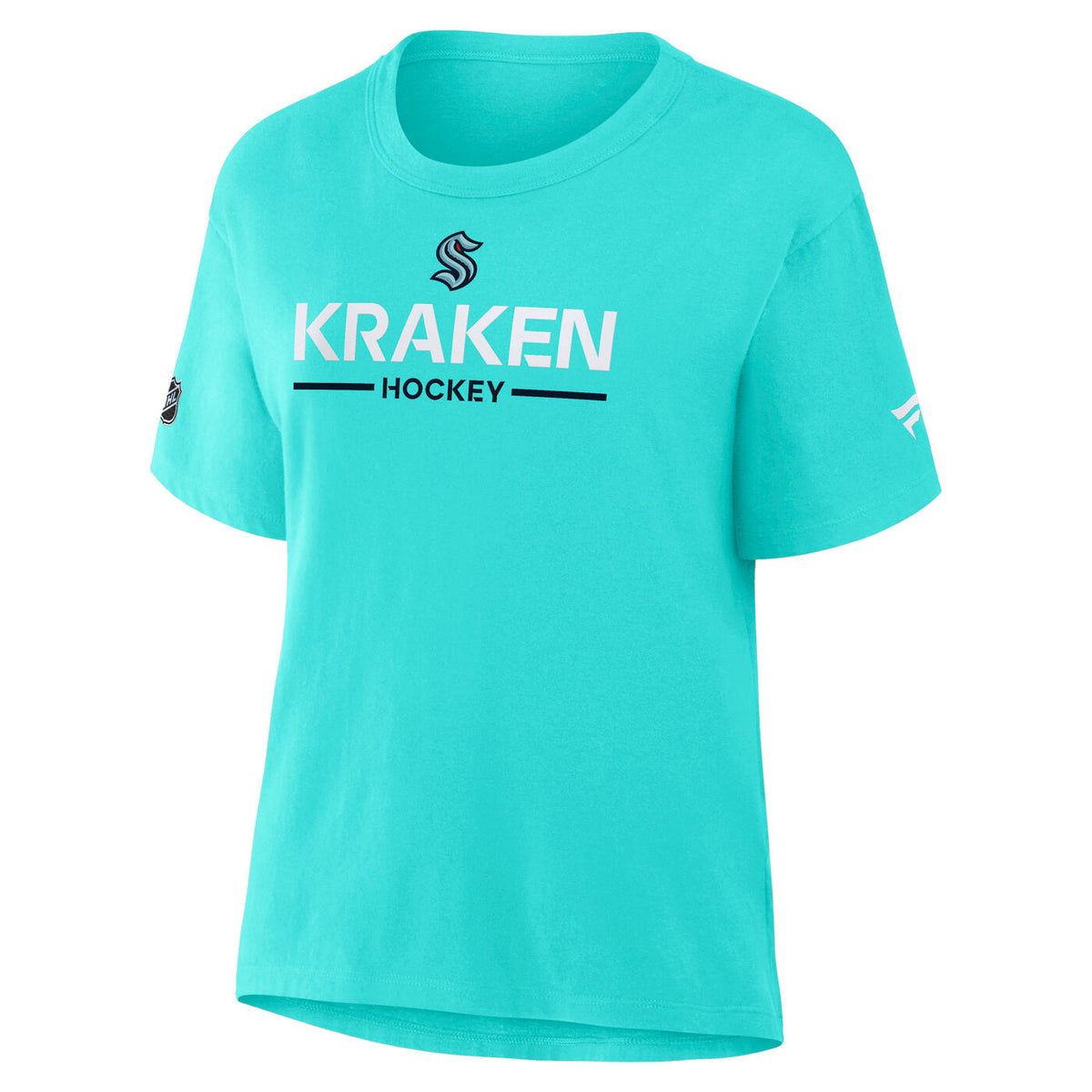 Seattle Kraken Womens AP Ice Blue Primary Cotton Tee