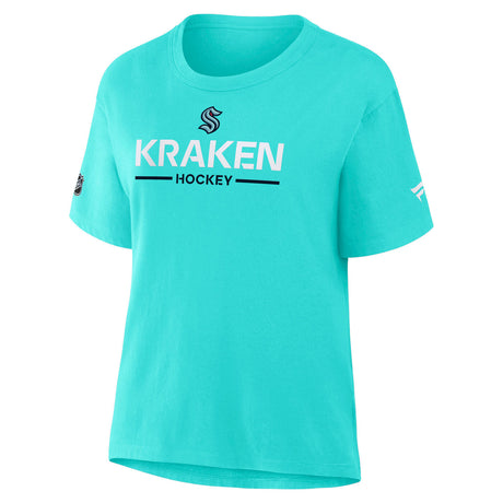 Seattle Kraken Womens AP Ice Blue Primary Cotton Tee