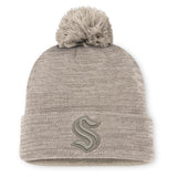 Seattle Kraken Road Fossil Pom Beanie