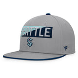 Seattle Kraken Duo Split Gray Snapback