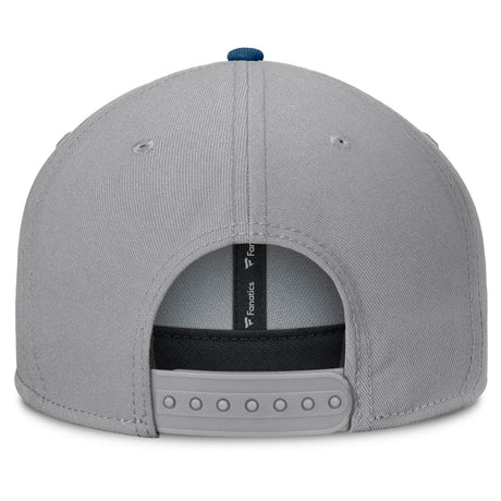 Seattle Kraken Duo Split Gray Snapback