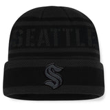 Seattle Kraken Recon Cuffed Beanie Black