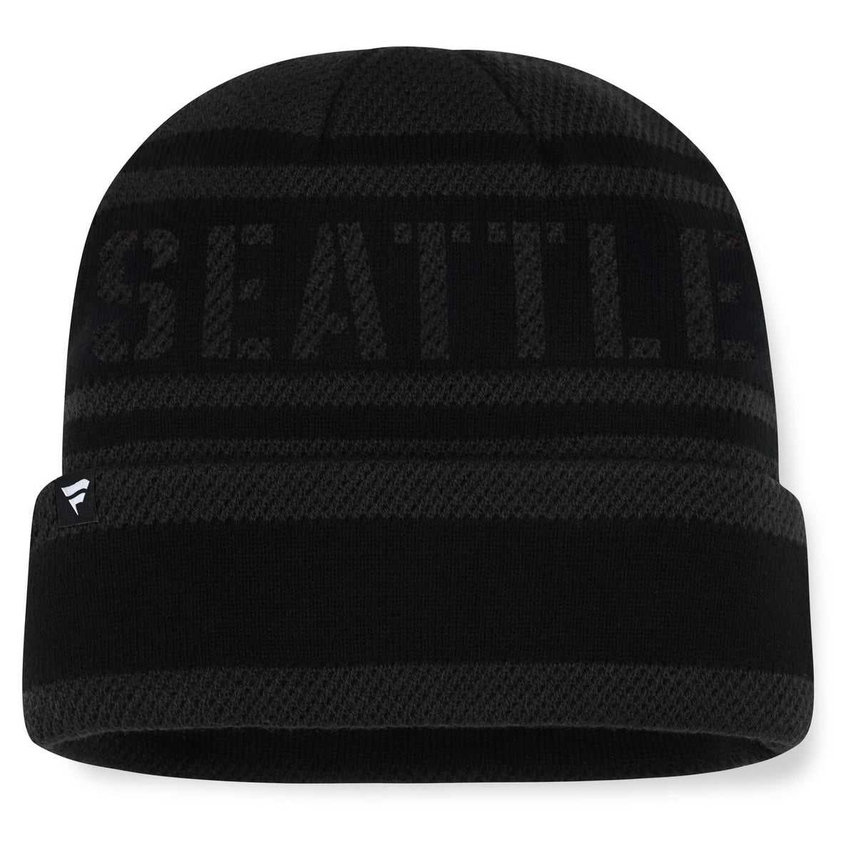 Seattle Kraken Recon Cuffed Beanie Black