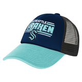 Seattle Kraken Trucker Essentials Youth Snapback