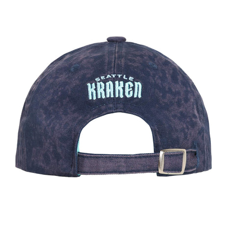 Seattle Kraken Youth Girls Navy Slouch Hat