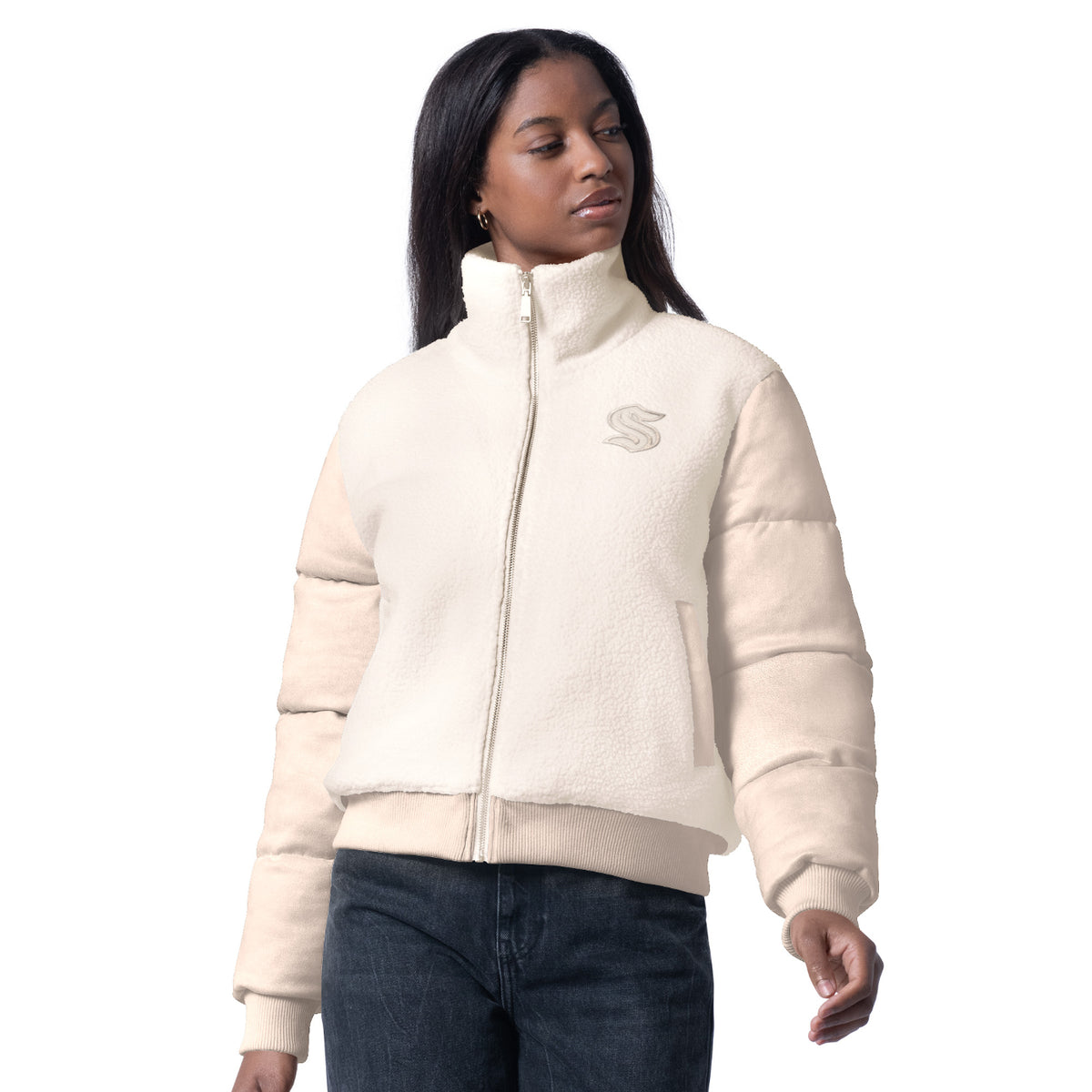 Seattle Kraken Womens Primary Cheer Jacket