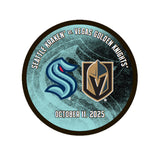 Seattle Kraken Matchup Puck - 10.11.25 - vs. Vegas Golden Knights
