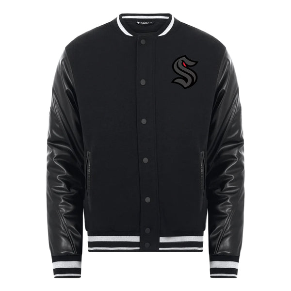 Seattle Kraken Red Eye Varsity Jacket – Seattle Hockey Team Store