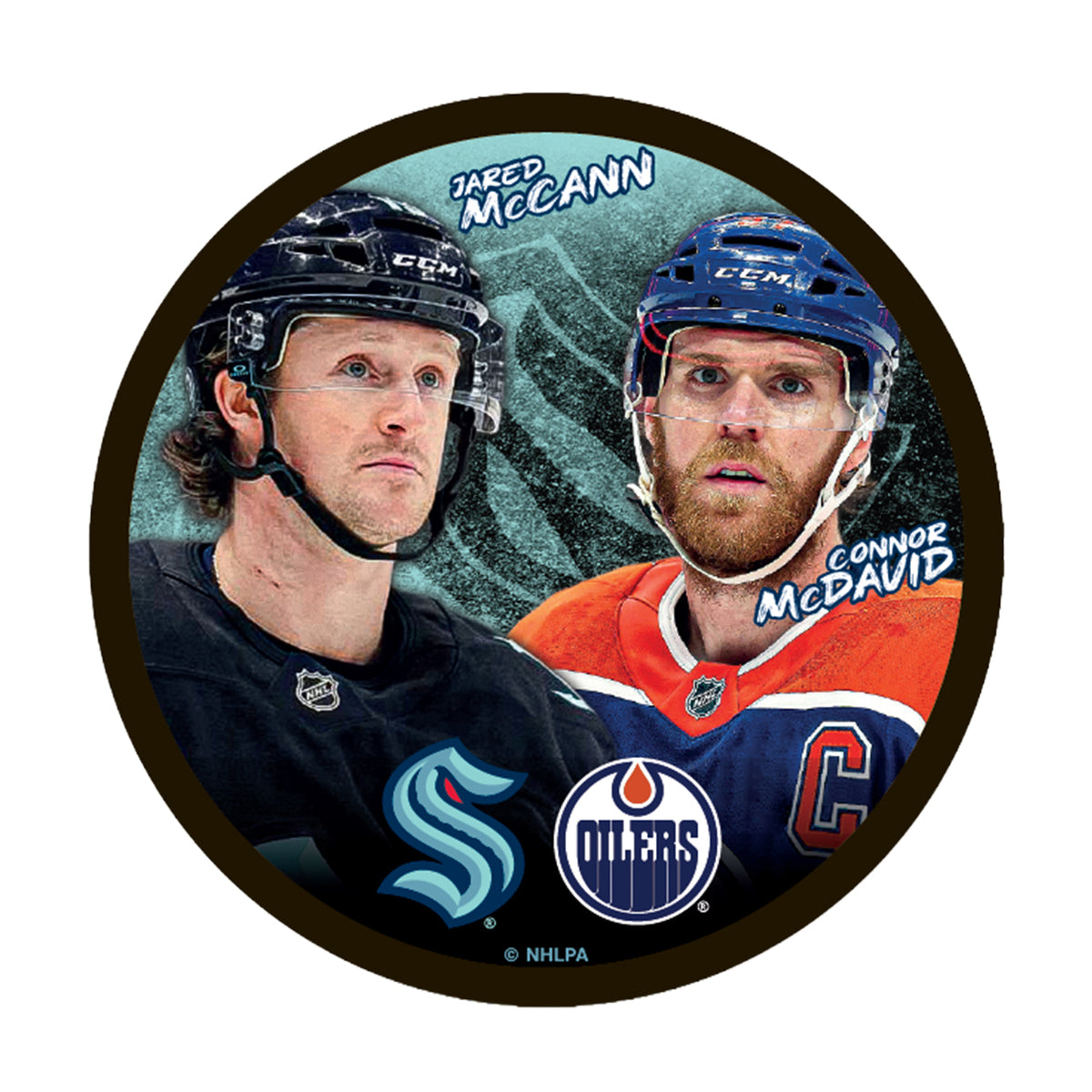 Seattle Kraken - 10.25.25 McCann v. McDavid Dueling Puck
