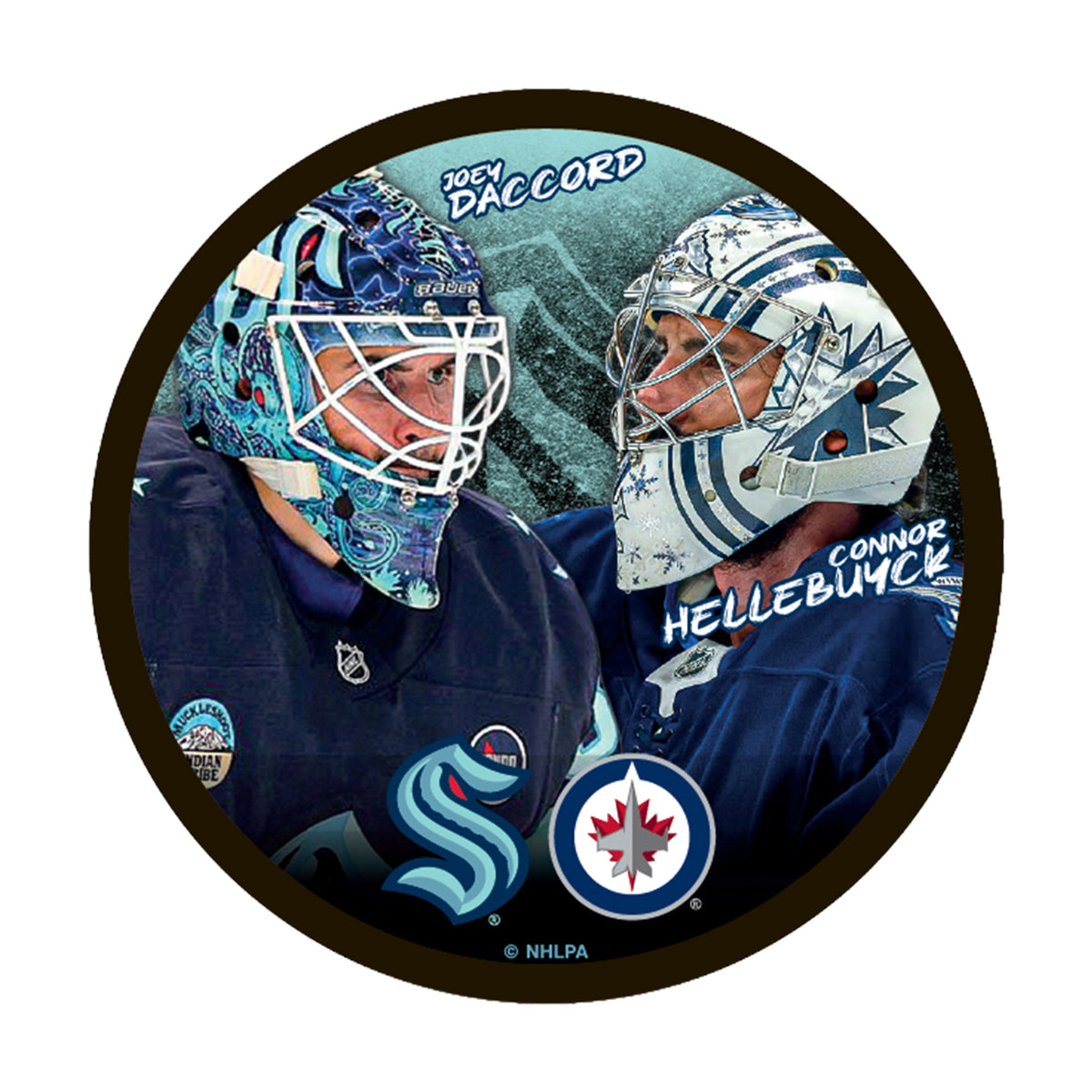 Seattle Kraken - 11.13.25 Daccord v. Hellebuyck Dueling Puck