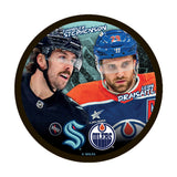 Seattle Kraken - 11.29.25 Stephenson v. Draisaitl Dueling Puck