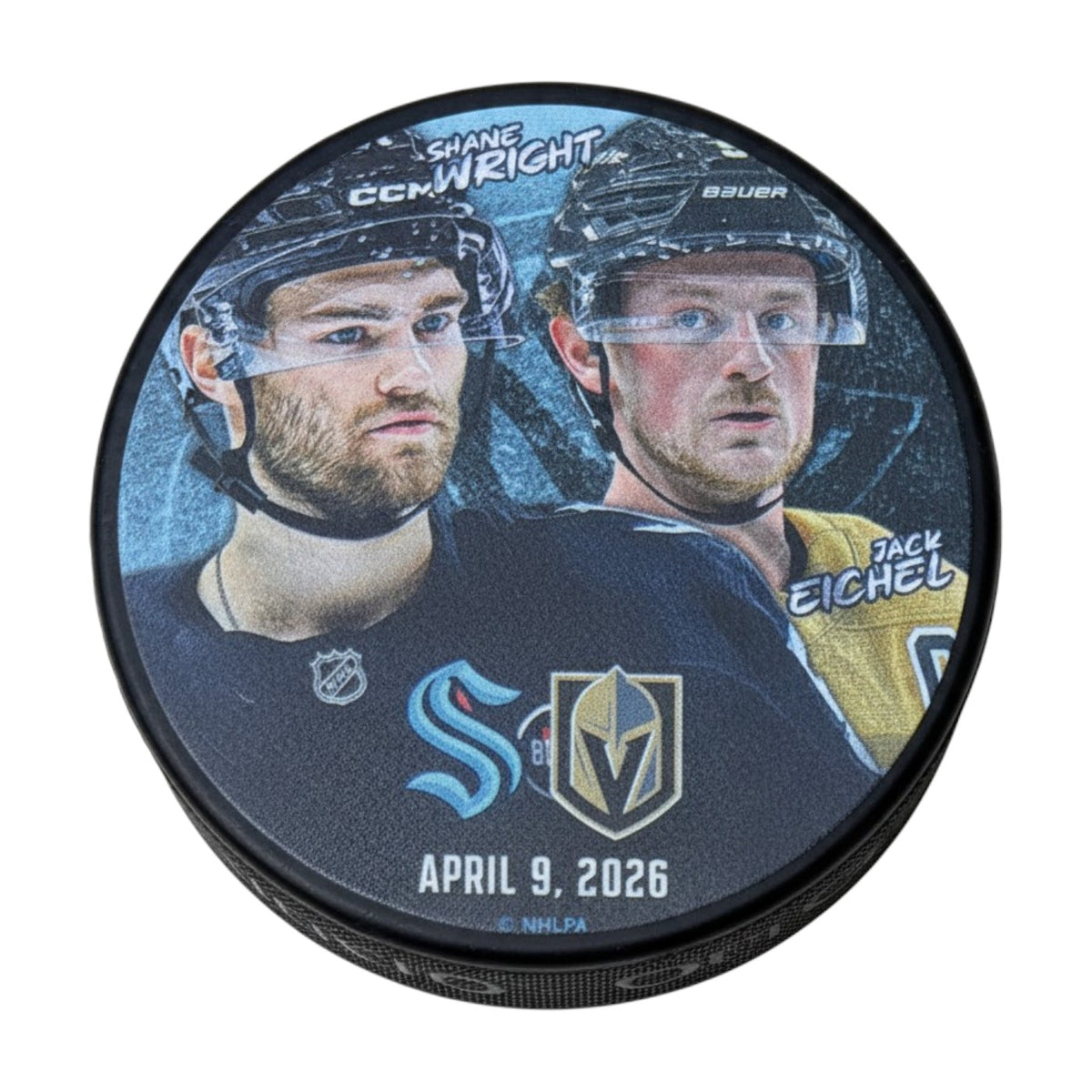 Seattle Kraken - 4.9.26 Wright v. Eichel Dueling Puck