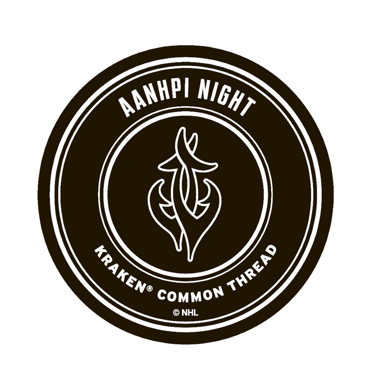 Seattle Kraken Common Thread AANHPI Puck 2025-26