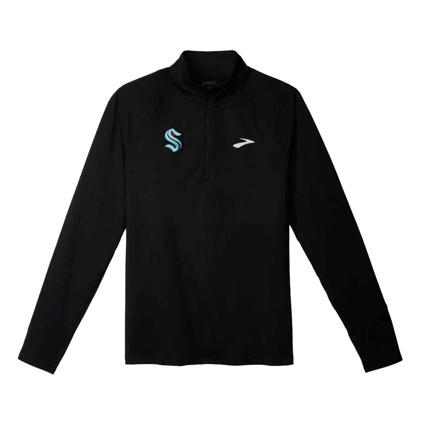 Seattle Kraken Brooks Dash 3.0 Quarter Zip – Seattle Hockey Team Store