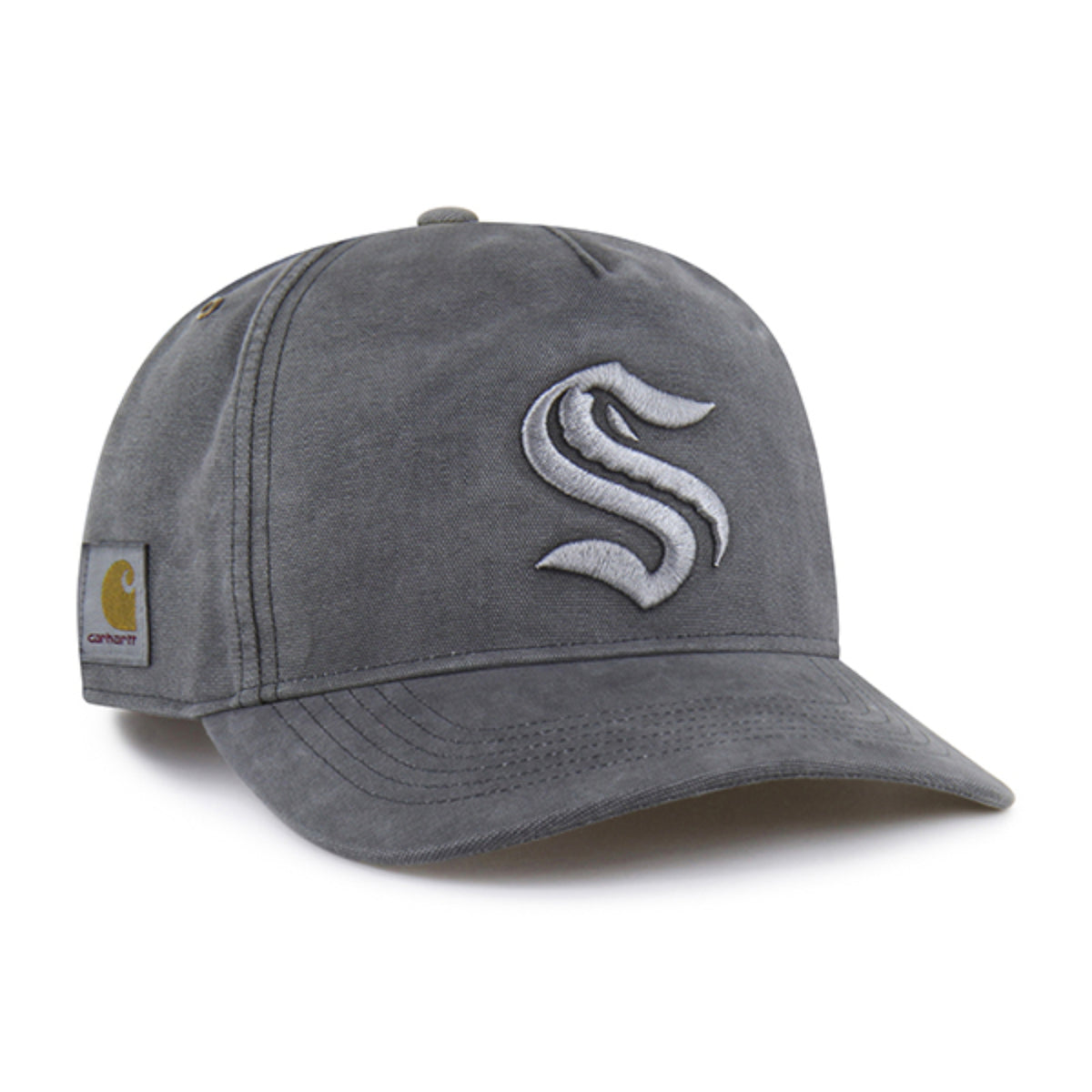 Seattle Kraken '47 Carhartt GD Gray Hitch Cap
