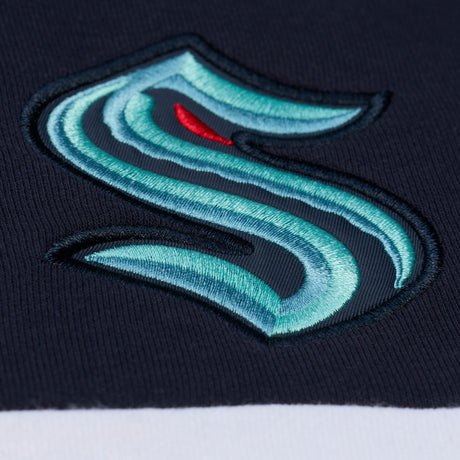Seattle Kraken Mitchell and Ness Womens Head Coach Quarter Zip