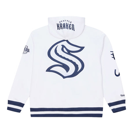 Seattle Kraken Mitchell and Ness Artic Anchor Hoodie