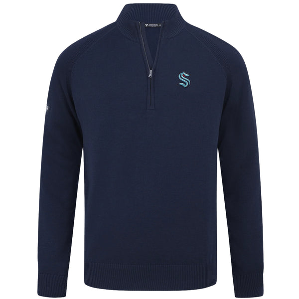Seattle Kraken Vineland Navy Quarter Zip – Seattle Hockey Team Store