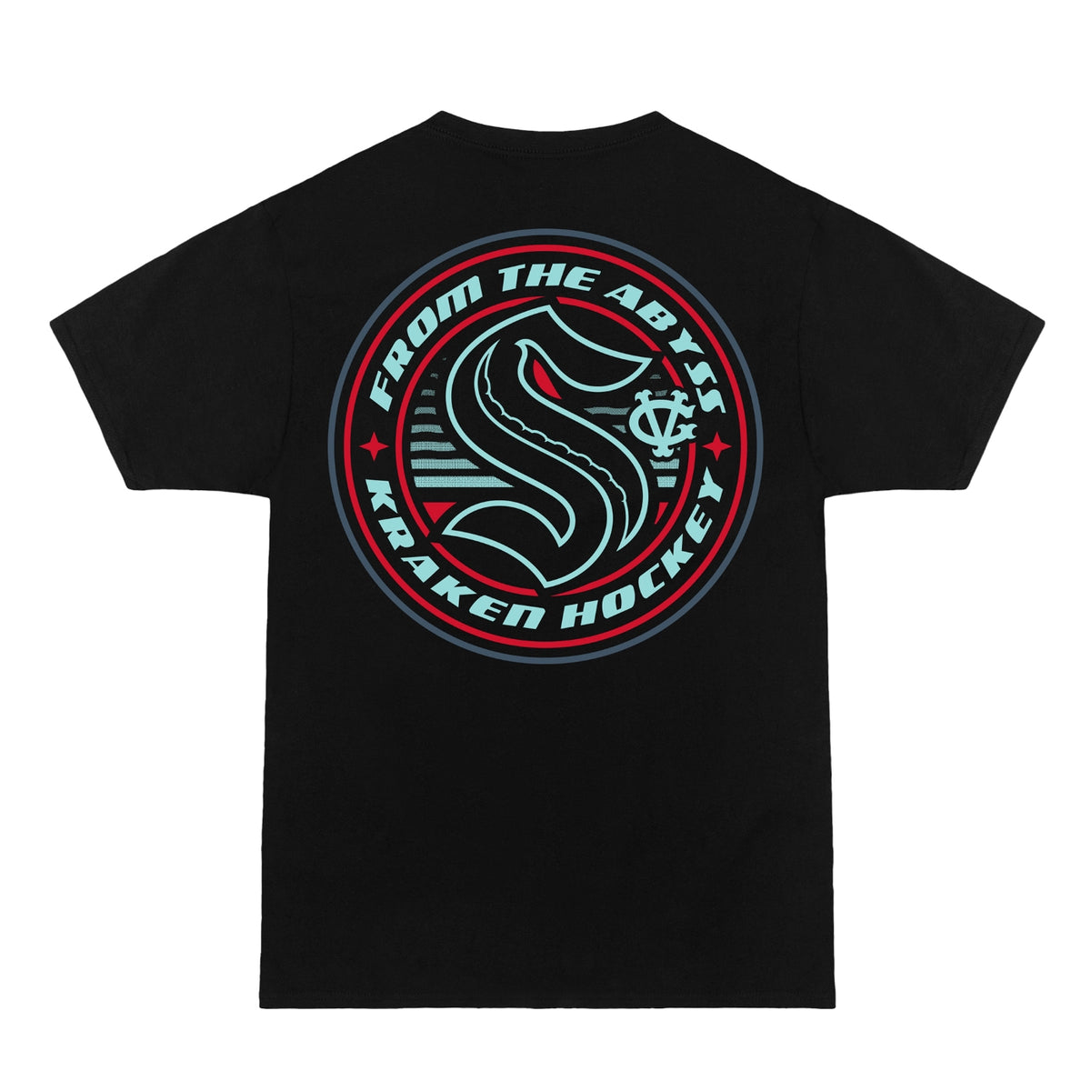 Seattle Kraken Violent Gentleman Hockey Club Alt Badge Short Sleeve