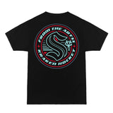 Seattle Kraken Violent Gentleman Hockey Club Alt Badge Short Sleeve